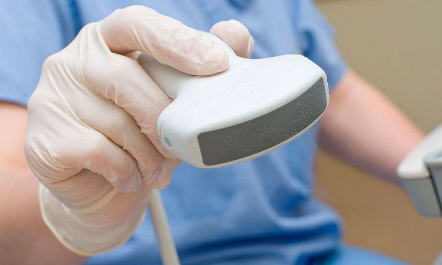 Échographie comme diagnostic de prostatite